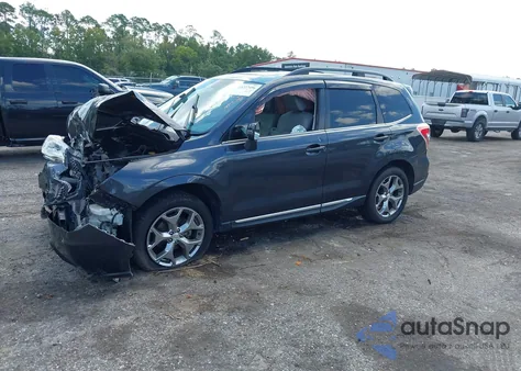2016 Subaru Forester 2.5I Touring from USA, damaged, VIN JF2SJAXC2GH438446